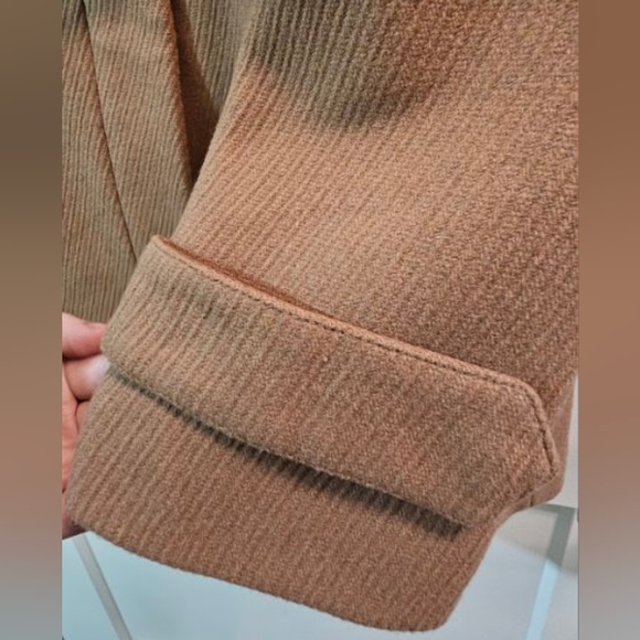 Cole Haan Wool faux fur coat - Picture 6 of 10